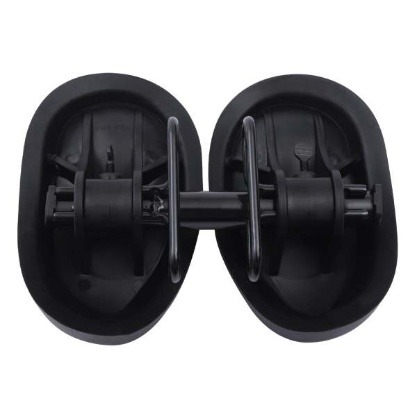 Selle de vélo noire amortisseur de chocs - Selle de vélo sans nez - Largeur réglable - Ergonomique - Selle de vélo en cuir PVC imperméable