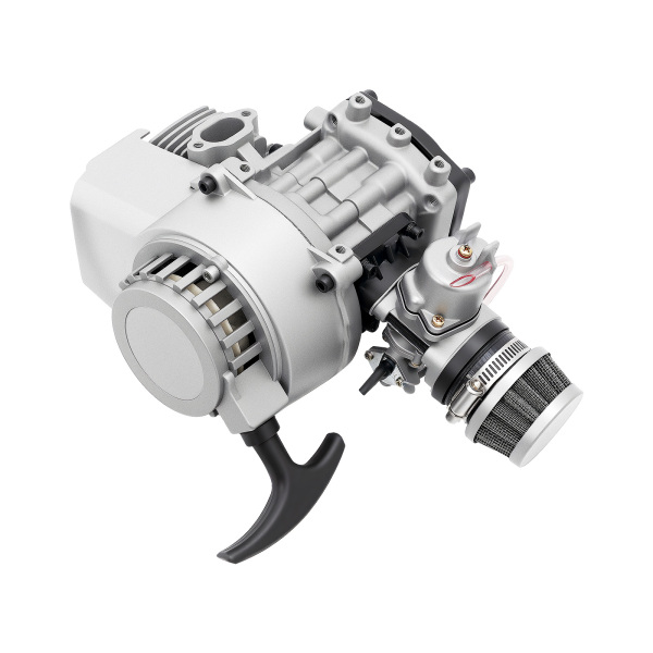 Mini moteur 49CC - Carburateur de poche - Moteur avec carburateur et filtre à air - Kit de carburateur pour Pocket Bike, Mini Dirt Bike