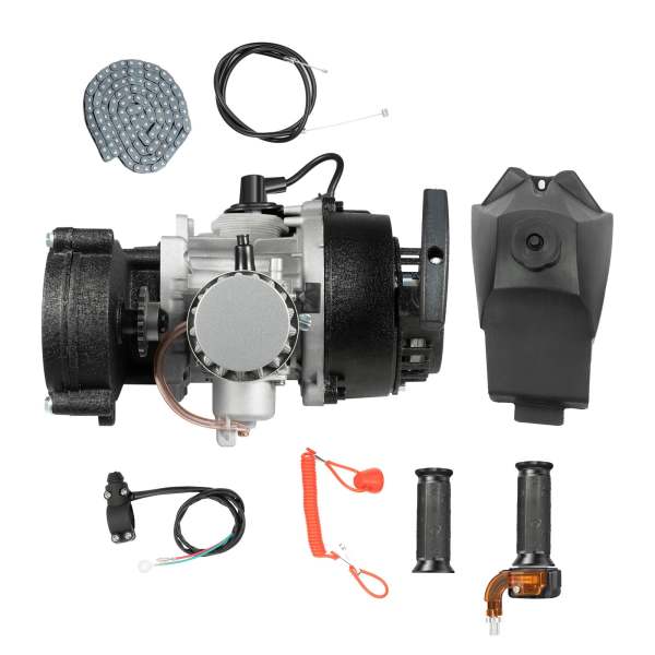 XUEMANSHOP 49cc 2 Temps Moteur Avec Filtre à Air, Moteur Mini Moto XUEMANSHOP 49cc 2 Temps Moteur Avec Filtre à Air, Moteur Mini Moto