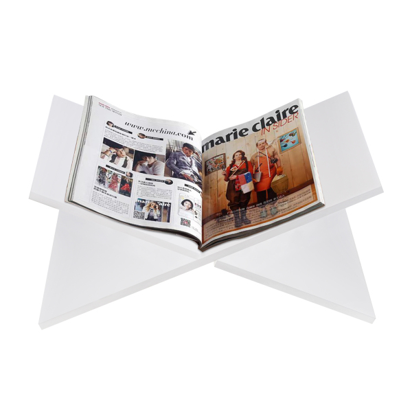 Porte-livre en acrylique, Porte-livre en acrylique avec cadre en croix, support de lecture, 32*14cm, blanc Porte-livre en acrylique, Porte-livre en acrylique avec cadre en croix, support de lecture, 32*14cm, blanc