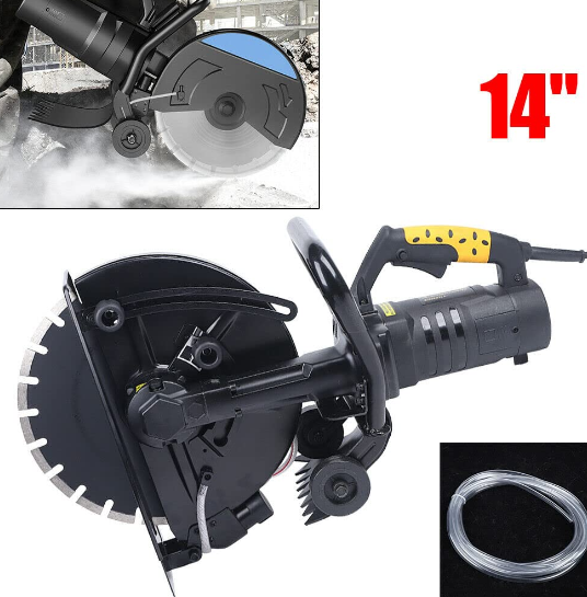 Scie à Béton Électrique 3000W 220V - Rainureuse Murale Avec Lame Diamant 35cm - Pour Carrelage, Marbre, Granit - 6