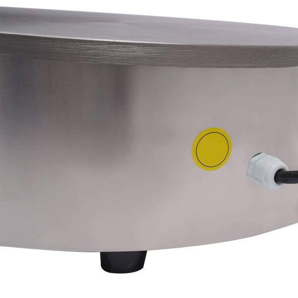 KRAMPOUZ Crêpière Électrique BILLIG - Plaque En Fonte Usinée Diamètre 35 Cm - 220-240 Volts Et