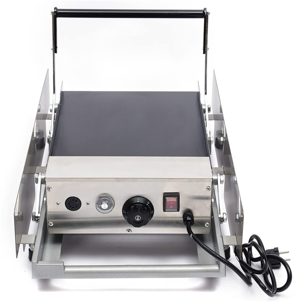 Machine à Hamburger Nedis 1000 W – Plaques Antiadhésives – Réglage Température Automatique – Noir