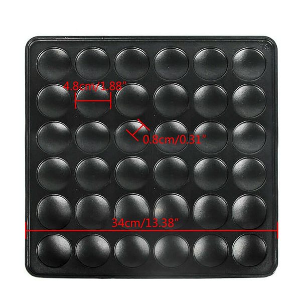 Gaufrier à bulles 220V 1000W, gaufrier à oeufs en acier inoxydable 36 trous, gaufrier à gaufres à oeufs à bulles de style Hong Kong