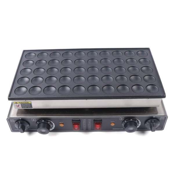 Appareil a Gauffre Antiadhesive, Gaufrier Machine à Gaufres 1700 W, 50 moules à crêpes électriques