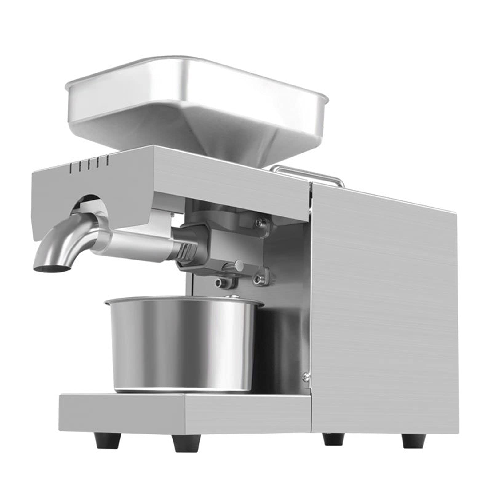 Presse à Huile Électrique 600W - Acier Inoxydable 304 - Pour Arachides, Noix, Tournesol, Olives - Rendement Jusqu'à 45% - 3