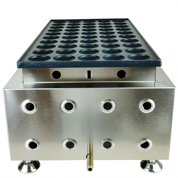 Moule à gaufres antiadhésif en aluminium avec revêtement en téflon 25/50 trous Pour confiseries et desserts 4,5 cm