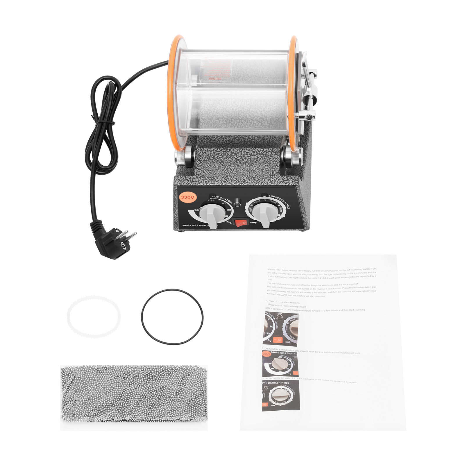 Gobelet Vibrant Polisseur Pour Bijoux - Machine à Brissage Et Finition Perle - Neuf De Chine