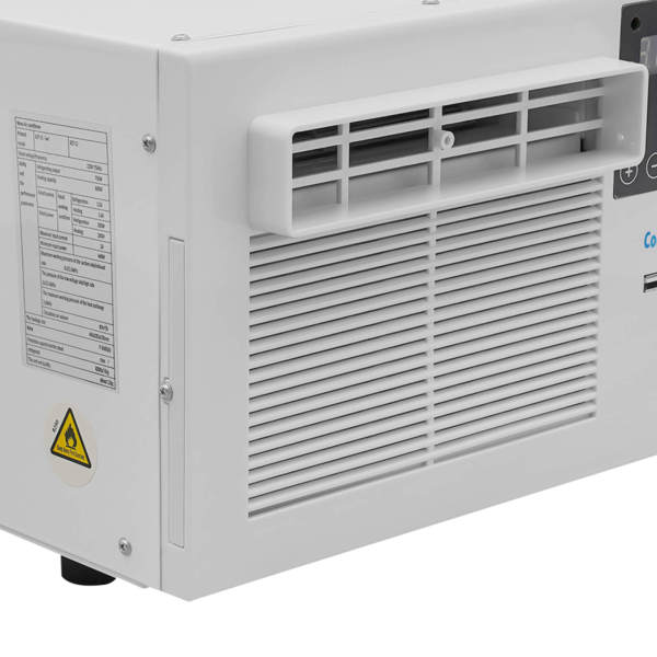 Mini Climatiseur Mobile 750W - Pour Petits Espaces (4-5 M³) - Télécommande - Faible Bruit <38 DB - Idéal Bureau, Chambre, Camping-car - 220V