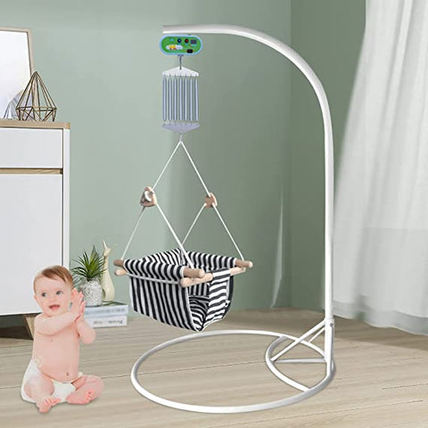 Berceau Électrique pour Bébé (Bleu) - Berceau pour Bébé - Berceau