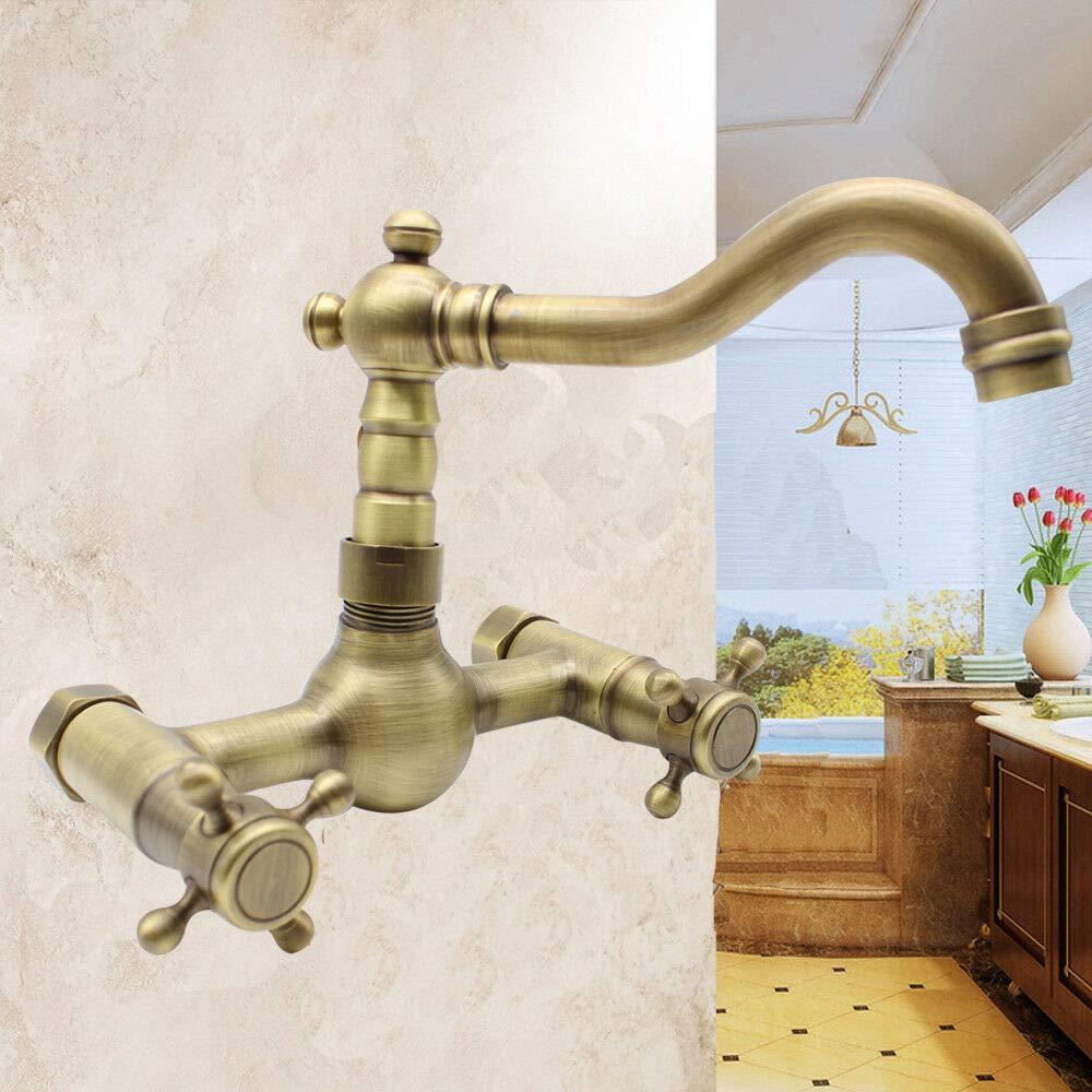 Mitigeur De Cuisine Rétro Bronze TRIZERATOP - Robinet Vintage Avec Manette