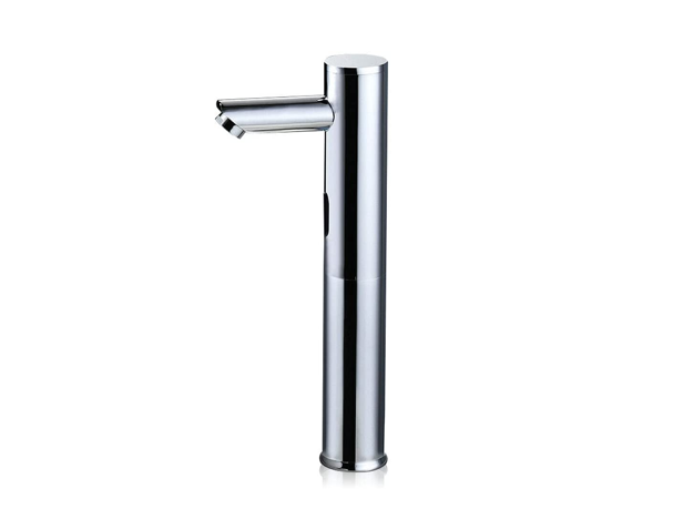 Robinet automatique pour salle de bain avec capteur infrarouge moderne en laiton 32 cm pour hôtels, hôpitaux, centres commerciaux