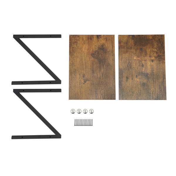 PUNCIA Support Imprimante 60x50x75CM Roulant En Bois Pour Bureau Meuble De Rangement Scanner Fax Noir