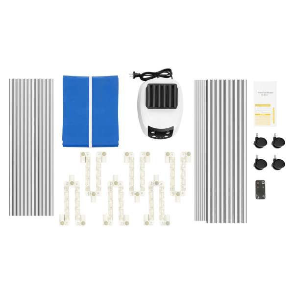 Sèche-linge électrique Avec Télécommande - 1200-1500W, 3 Vitesses, Timer 240 Min, Housse Extérieure, Charge 30 Kg