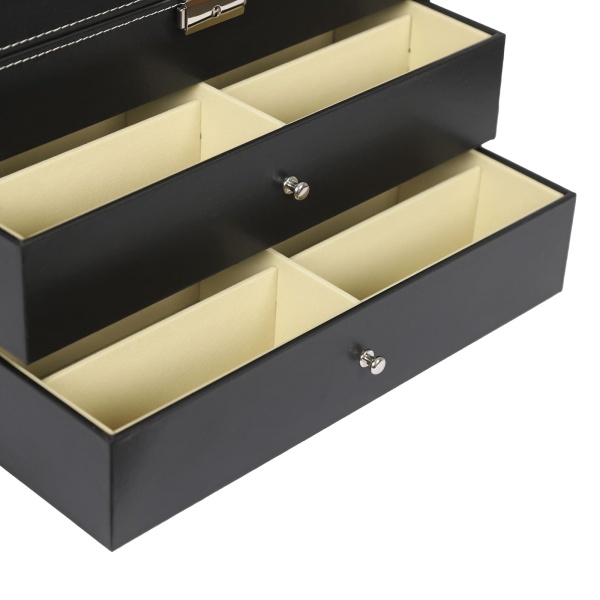 18 Grilles étui De Rangement Pour Lunettes, Boîte Daffichage Pour L Organisateur De Lunettes Presentoir Pour Presento Amz