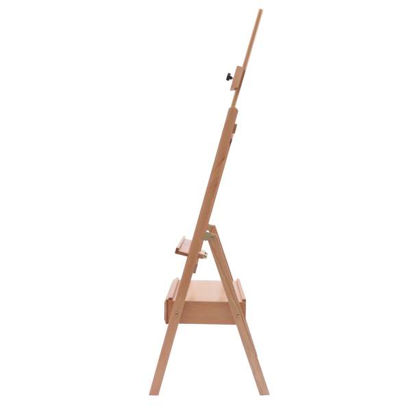 Chevalet avec réglage de la hauteur, bois de hêtre stable