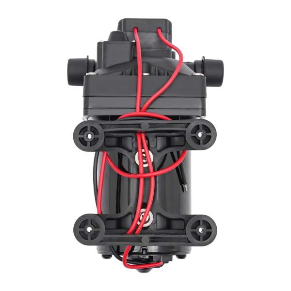 Pompe à Eau Automatique Haute Pression Pompe à Diaphragme 12V 60W 5L/min DC Pompe à Membrane Pompe Electrique Auto-amorçante avec Pressostat pour Lavage de Voiture Arrosage