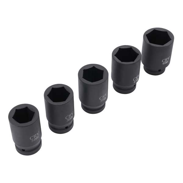 Jeu De 10 Douilles à Choc Longues 1/2'' De 10-24mm HARDEN Disponible En