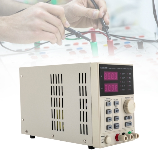 Alimentation de laboratoire, 0-30V, 0-5A, programmable, courant constant, DC réglable, adaptée aux cours de laboratoire