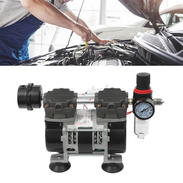 Pompe à vide sans huile pour laboratoire sans huile Pompe à vide sans huile 200 W 1450 tr/min 60 L/min Pompe à vide sans huile pour laboratoire sans huile Pompe à vide sans huile 200 W 1450 tr/min 60 L/min