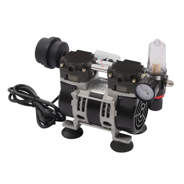 Pompe à vide sans huile pour laboratoire sans huile Pompe à vide sans huile 200 W 1450 tr/min 60 L/min Pompe à vide sans huile pour laboratoire sans huile Pompe à vide sans huile 200 W 1450 tr/min 60 L/min