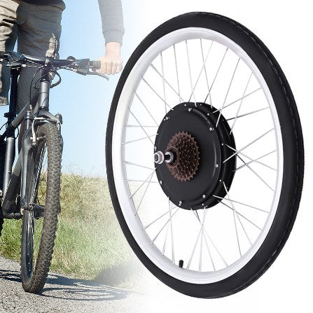 Kit Conversion Vélo électrique 26 Pouces – Moteur Arrière 800W 36V, écran LCD, Contrôleur, Compatible Disque (sans Batterie)