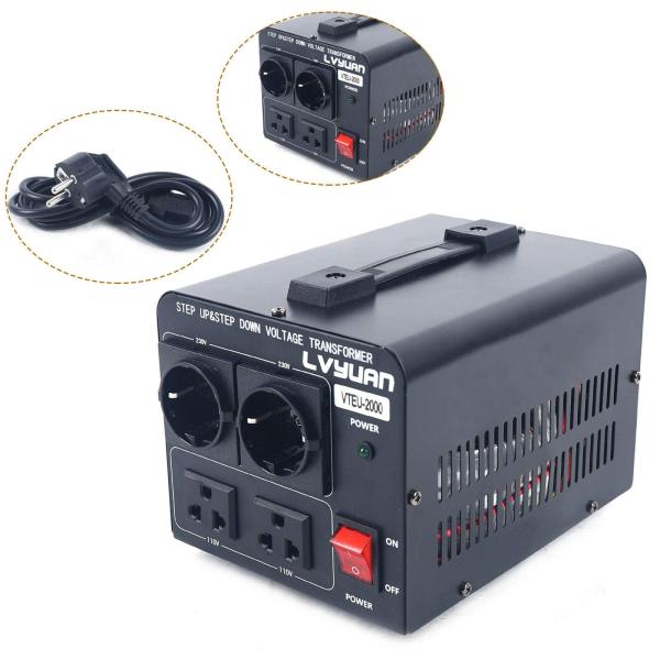 Convertisseur de Tension 2000W Convertisseur 110