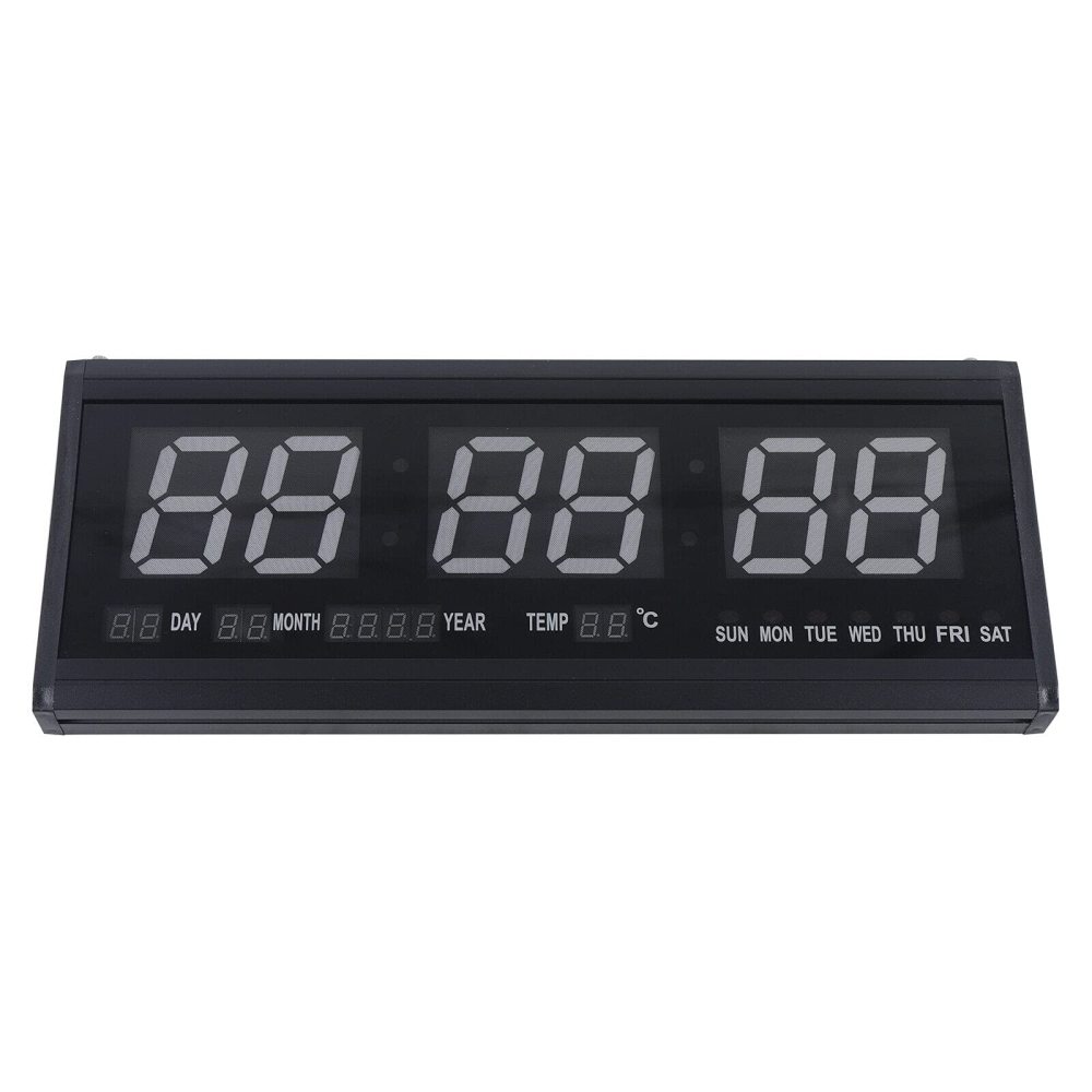 Horloge murale - Pendule murale - Horloge de mur à quartz Hygromètre et thermomètre 30 cm Blanc - MEUBLE PRO