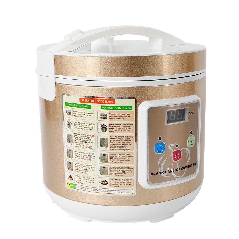 Machine à Fermentation D'ail Noir Automatique 5L - 90W - Programme Intelligent 12-15 Jours