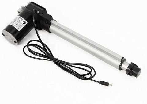 Actionneur Linéaire Électrique 12V 6000N – 200 Mm Course – Pour Portail, Fenêtre Auto, Fauteuil Roulant, Agriculture