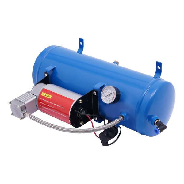 Compresseurs mobiles Air Horn Kit 6L avec 100 PSI 12v Compresseur d’air Horn Modified Air Pump
