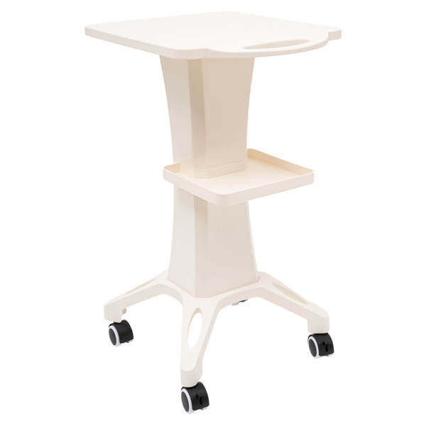 Chariot de coiffeur réglable professionnel mobile pour coiffeur