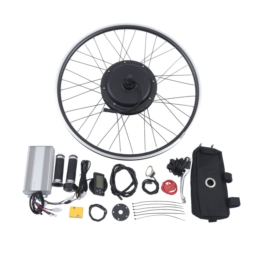 Kit de conversion de vélo électrique 1500 W 48 V 26 pouces pour vélo