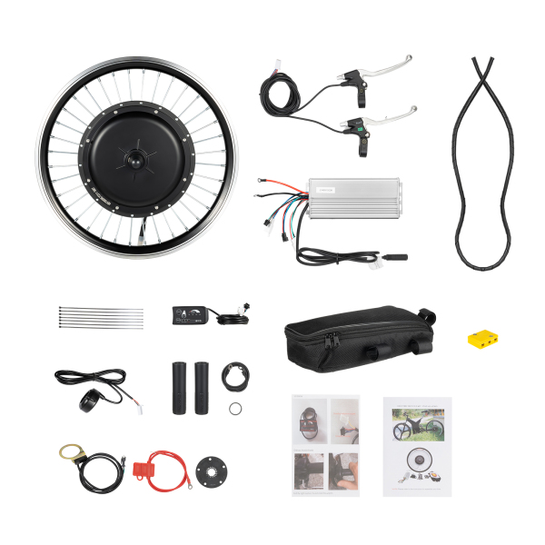 Kit de Conversion de vélo électrique pour Roue Avant 48V 1Kw 20 Pouces Kit de Conversion de vélo électrique