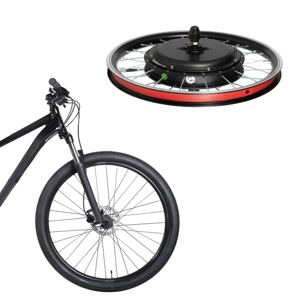 Kit de Conversion de vélo électrique pour Roue Avant 48V 1Kw 20 Pouces Kit de Conversion de vélo électrique