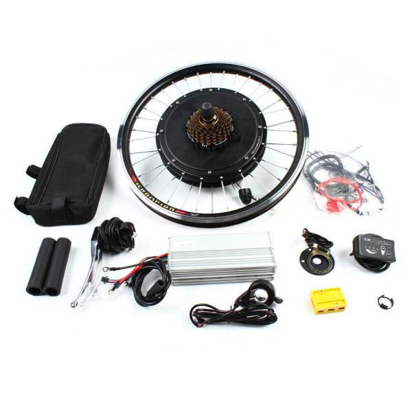 Kit de Conversion 20'' Vélo Electrique 48V 1000W Kit de Conversion de Vélo Electrique pour Roue Arrière