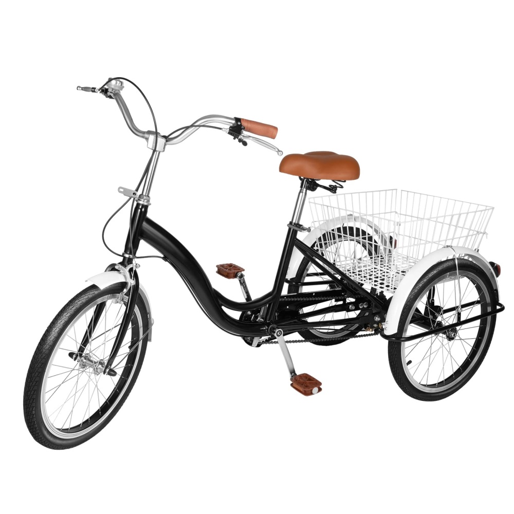 Tricycle adulte de 20 pouces tricycle adulte roues tricycle