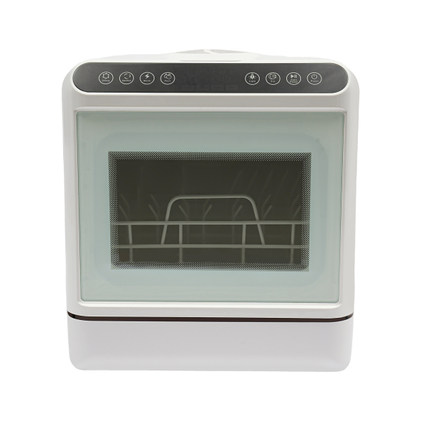 Lave-vaisselle de comptoir Lave-vaisselle compact portable Mini lave-vaisselle Quatre modes de lavage Sans installation pour petites maisons Appartements Dortoirs