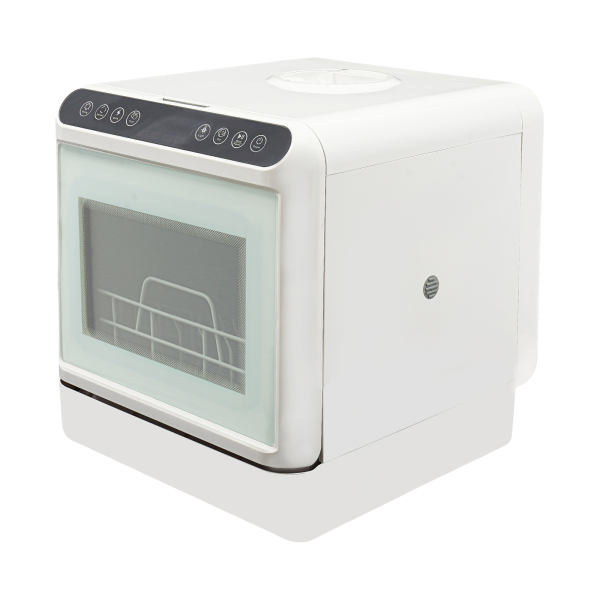 Lave-vaisselle de comptoir Lave-vaisselle compact portable Mini lave-vaisselle Quatre modes de lavage Sans installation pour petites maisons Appartements Dortoirs