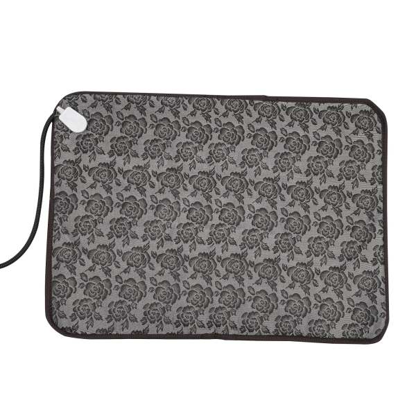 Couverture chauffante électrique, tapis chauffant, couverture chauffante pour chat, chien, coussin chauffant (fleur)