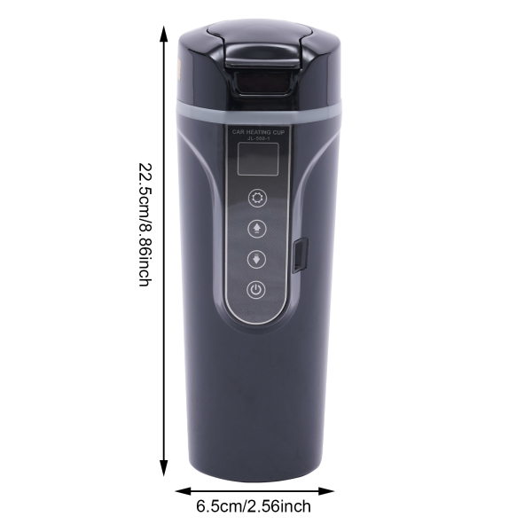 Tasse chauffante 12.0V voiture camion maison voiture petit appareil électronique affichage LED bouteille d'eau Tasse chauffante 12.0V voiture camion maison voiture petit appareil électronique affichage LED bouteille d'eau