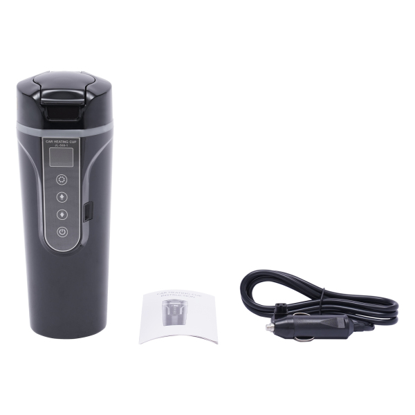 Tasse chauffante 12.0V voiture camion maison voiture petit appareil électronique affichage LED bouteille d'eau