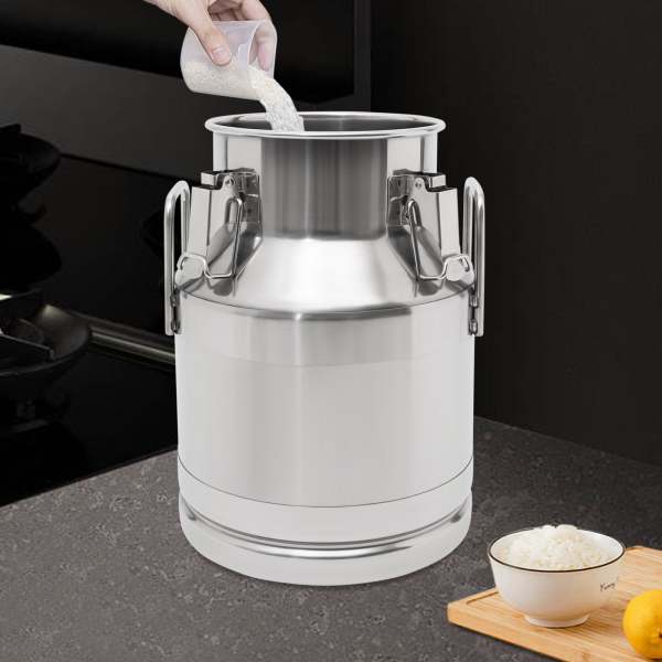 Pot à Lait En Acier Inoxydable 201 - Tambour Scellé En Acier