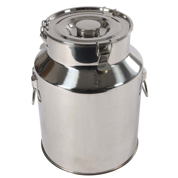 Bidon Lait Acier Inoxydable 18L - Seau étanche Avec Joint Silicone, Transport Liquide