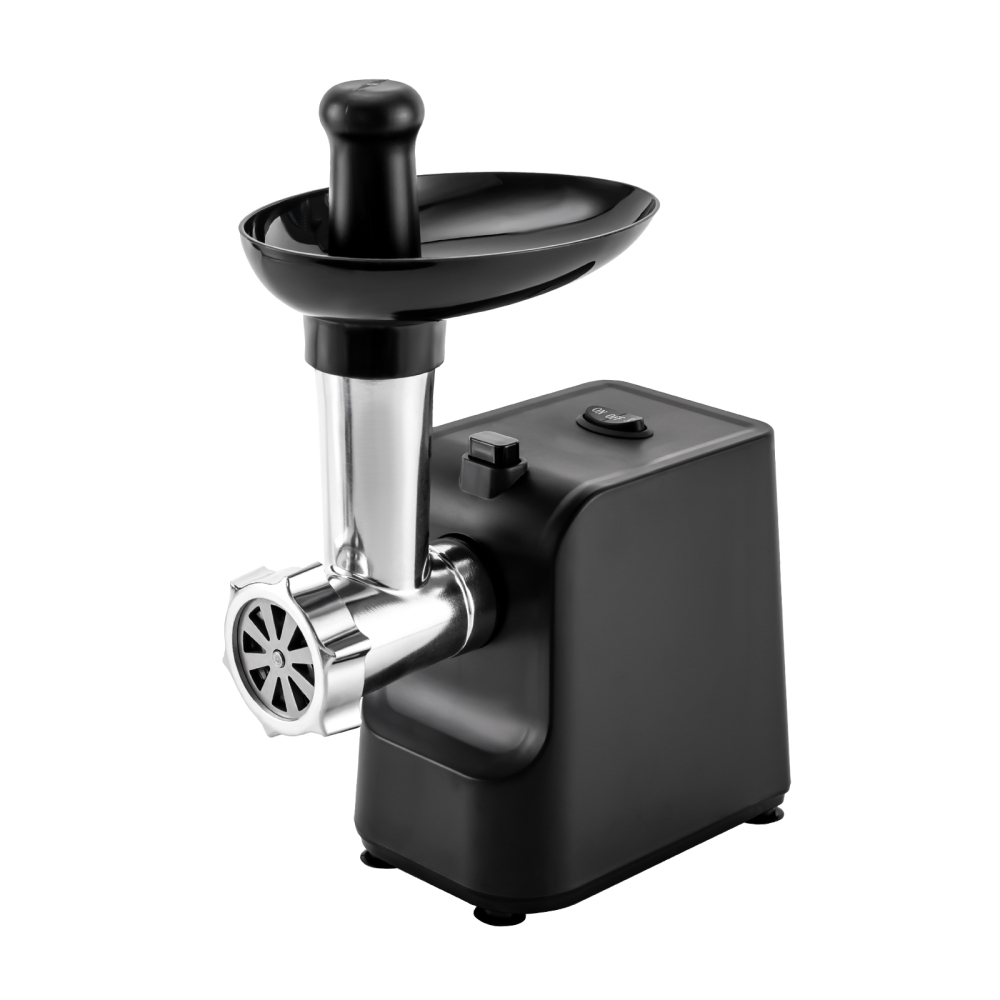 2 en 1 Hachoir à Viande Électrique - Hachoir à Légumes Professionnel - 2800W - 3 Inox Disques & 4 Lames & Kit de Saucisses - Rouge - Electroménager