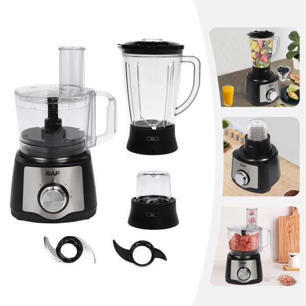 Hachoir électrique Portable 320 Ml - 6 Lames Inox - Rechargeable USB - Pour Légumes, Fruits, Noix, Viande