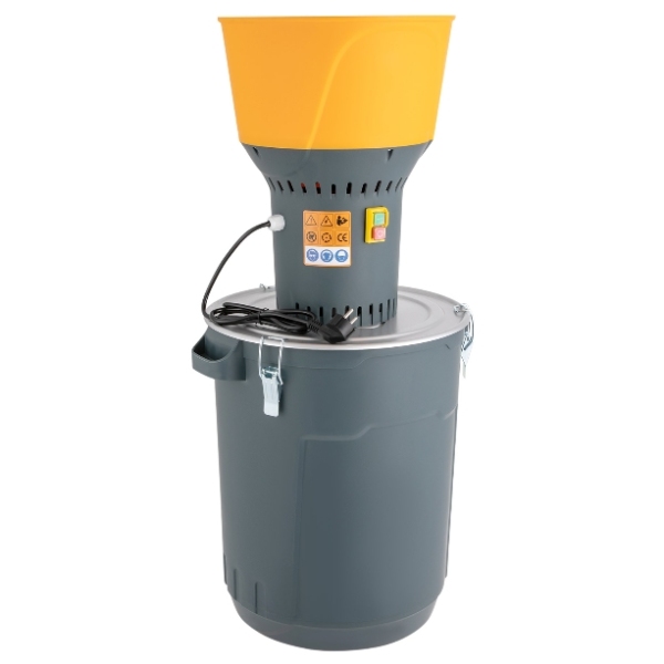 Broyeur électrique 1300 W avec seau de 50 L et 5 trous de tamis, adapté à la fabrication d'aliments