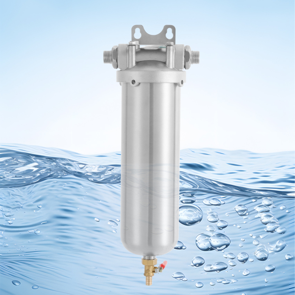 Filtre à eau 4 points 1 à 4, filtre à eau sous évier, filtre à eau haute capacité pour eau rurale et eau d'usine