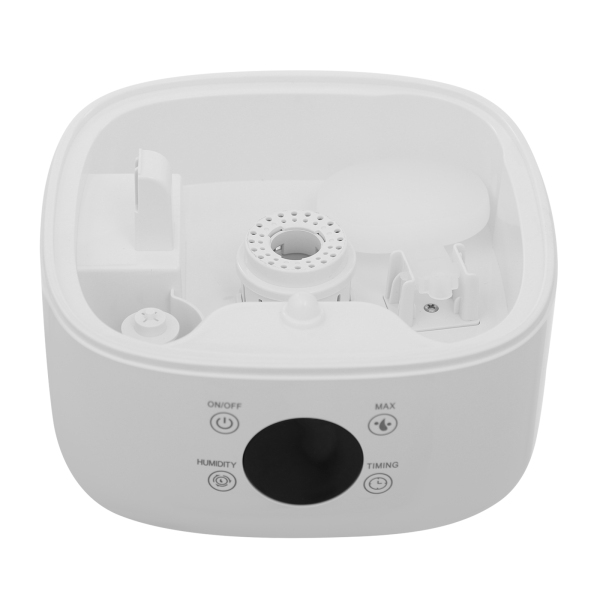 Humidificateur, humidificateur à remplissage par le haut, humidificateur intelligent pour chambres, chambres d'enfants, salles de yoga - Blanc Humidificateur, humidificateur à remplissage par le haut, humidificateur intelligent pour chambres, chambres d'enfants, salles de yoga - Blanc