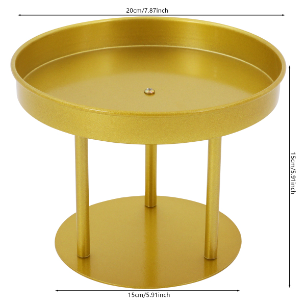 Lot de 10 supports de fleurs circulaires de 20 x 15 cm pour décoration de mariage ou de maison - 3 pôles